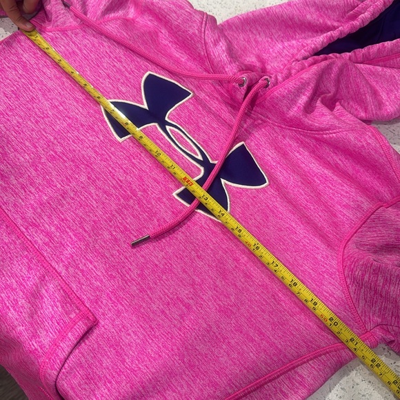 🩷Under Armour
Women's Storm Armour Fleece Big Logo Twist Hoody - Picture 10 of 11